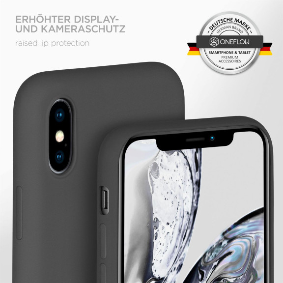 ONEFLOW Soft Case iPhone XS mit Kameraschutz – Weiteres Produktbild 4