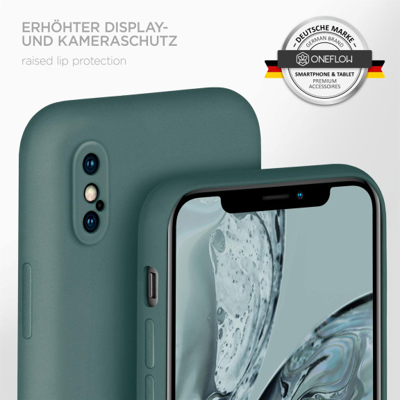 ONEFLOW Soft Case iPhone XS mit Kameraschutz – Weiteres Produktbild 4