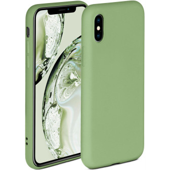 ONEFLOW ONEFLOW Soft Case iPhone XS mit Kameraschutz – Bambusgrün