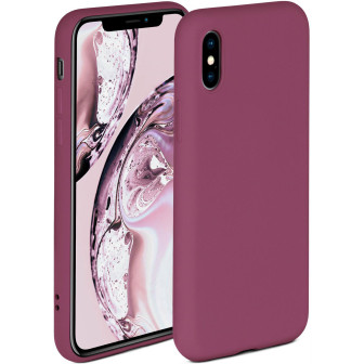 ONEFLOW Soft Case iPhone XS mit Kameraschutz – Pflaume ONEFLOW Soft Case iPhone XS mit Kameraschutz – Pflaume