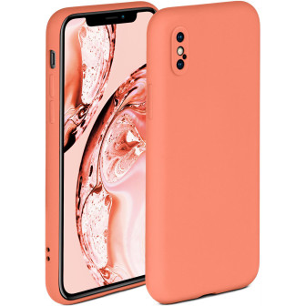ONEFLOW Soft Case iPhone XS mit Kameraschutz – Papaya ONEFLOW Soft Case iPhone XS mit Kameraschutz – Papaya