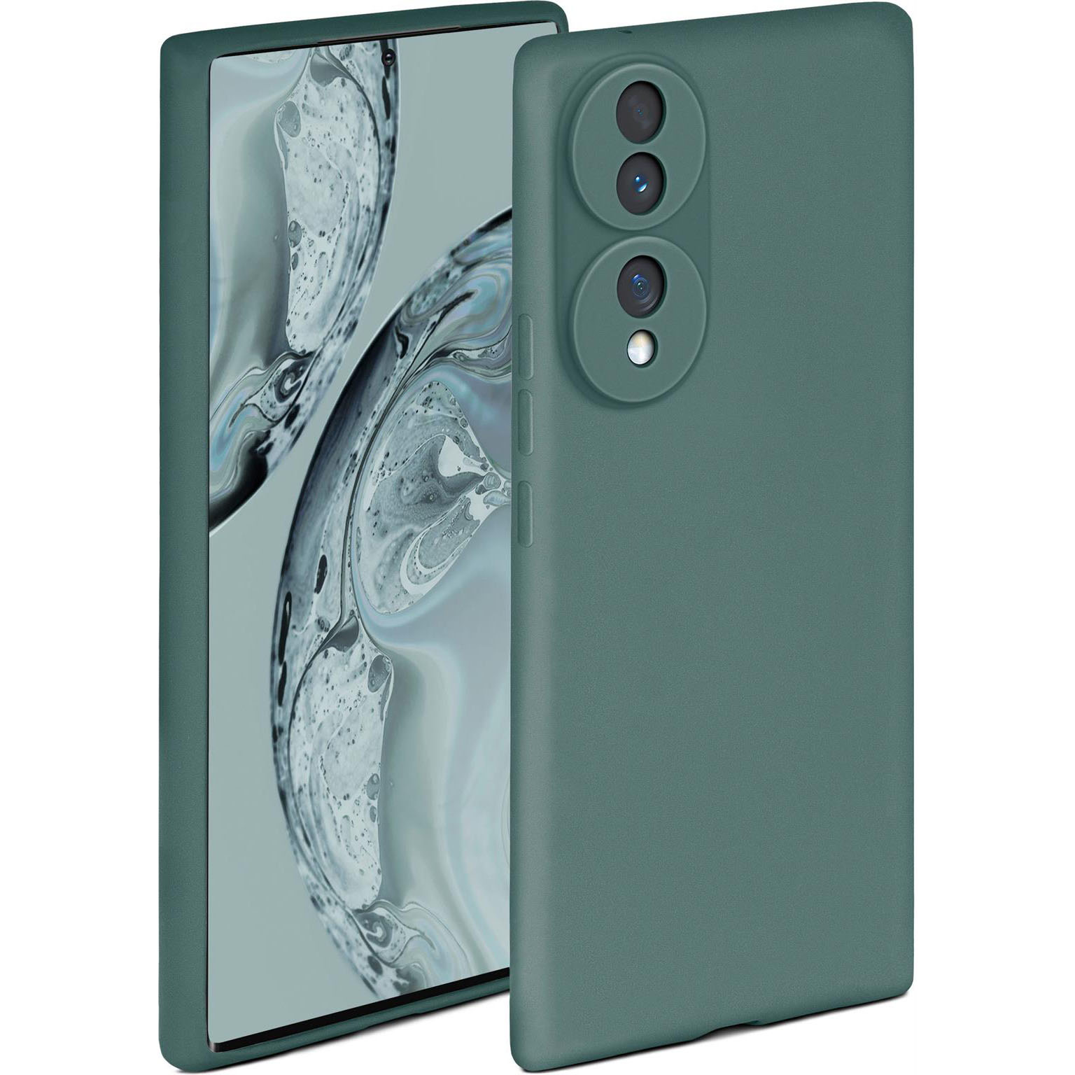 ONEFLOW Soft Case Honor 70 mit Kameraschutz – Petrol