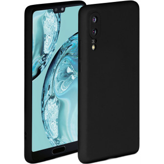 ONEFLOW Soft Case Huawei P20 mit Kameraschutz – Onyx Schwarz ONEFLOW Soft Case Huawei P20 mit Kameraschutz – Onyx Schwarz