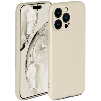ONEFLOW Soft Case iPhone 15 Pro Max mit Kameraschutz – Creme ONEFLOW Soft Case iPhone 15 Pro Max mit Kameraschutz – Creme
