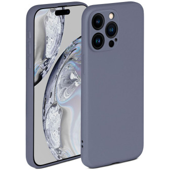 ONEFLOW Soft Case iPhone 15 Pro Max mit Kameraschutz – Lavendelgrau ONEFLOW Soft Case iPhone 15 Pro Max mit Kameraschutz – Lavendelgrau
