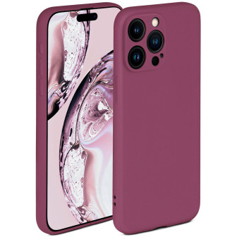 ONEFLOW Soft Case iPhone 15 Pro Max mit Kameraschutz – Pflaume ONEFLOW Soft Case iPhone 15 Pro Max mit Kameraschutz – Pflaume