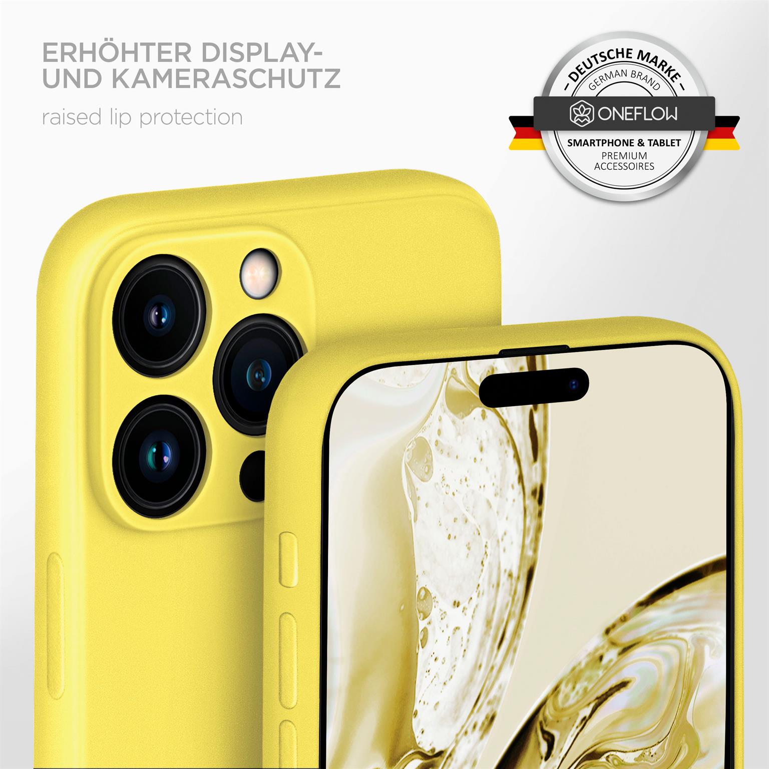 ONEFLOW Soft Case iPhone 15 Pro mit Kameraschutz – Weiteres Produktbild 4