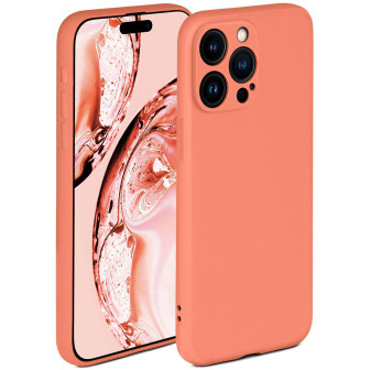 ONEFLOW ONEFLOW Soft Case iPhone 15 Pro mit Kameraschutz – Papaya