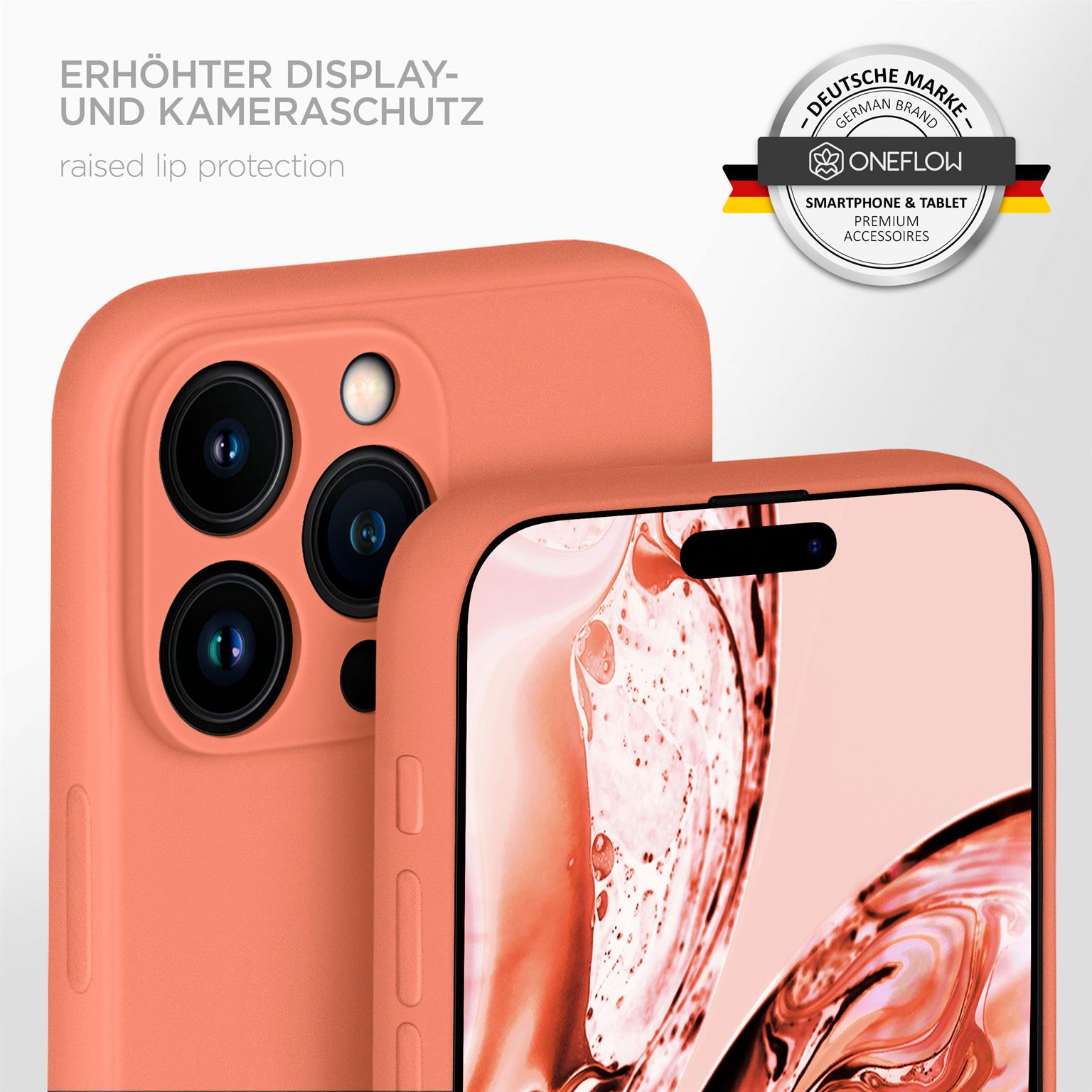 ONEFLOW Soft Case iPhone 15 Pro mit Kameraschutz – Weiteres Produktbild 4 ONEFLOW Soft Case iPhone 15 Pro mit Kameraschutz – Weiteres Produktbild 4