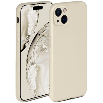 ONEFLOW Soft Case iPhone 15 mit Kameraschutz – Creme ONEFLOW Soft Case iPhone 15 mit Kameraschutz – Creme