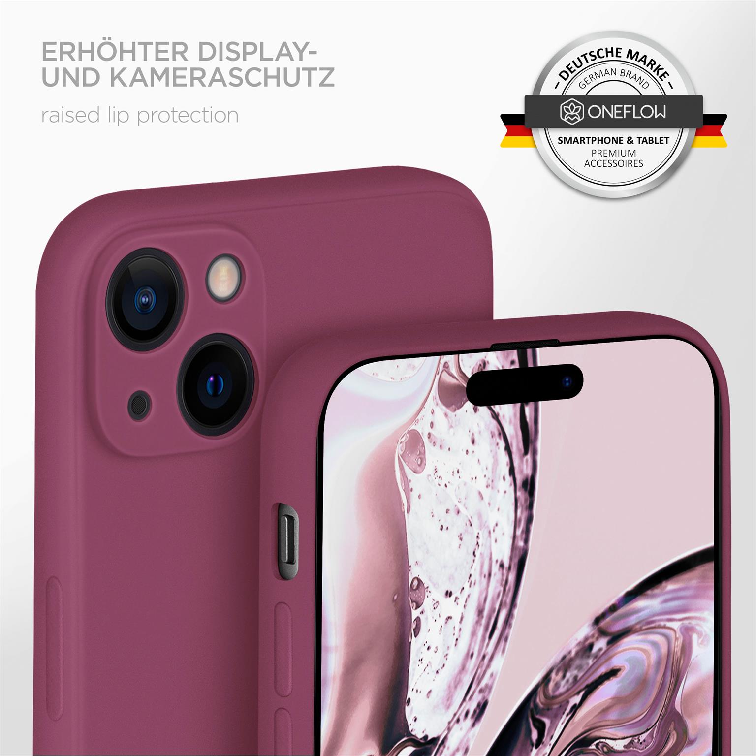 ONEFLOW Soft Case iPhone 15 mit Kameraschutz – Weiteres Produktbild 4