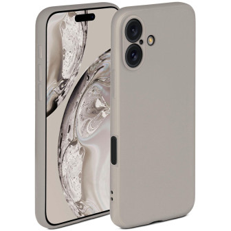 ONEFLOW ONEFLOW Soft Case iPhone 16 Plus mit Kameraschutz – Taupe