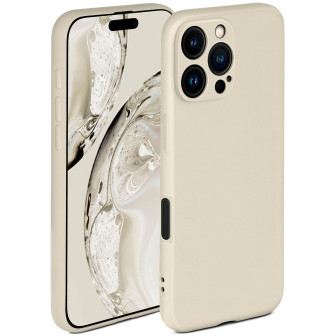 ONEFLOW Soft Case iPhone 16 Pro Max mit Kameraschutz – Creme ONEFLOW Soft Case iPhone 16 Pro Max mit Kameraschutz – Creme