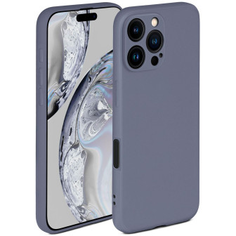 ONEFLOW ONEFLOW Soft Case iPhone 16 Pro Max mit Kameraschutz – Lavendelgrau