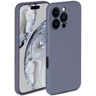 ONEFLOW ONEFLOW Soft Case iPhone 16 Pro mit Kameraschutz – Lavendelgrau