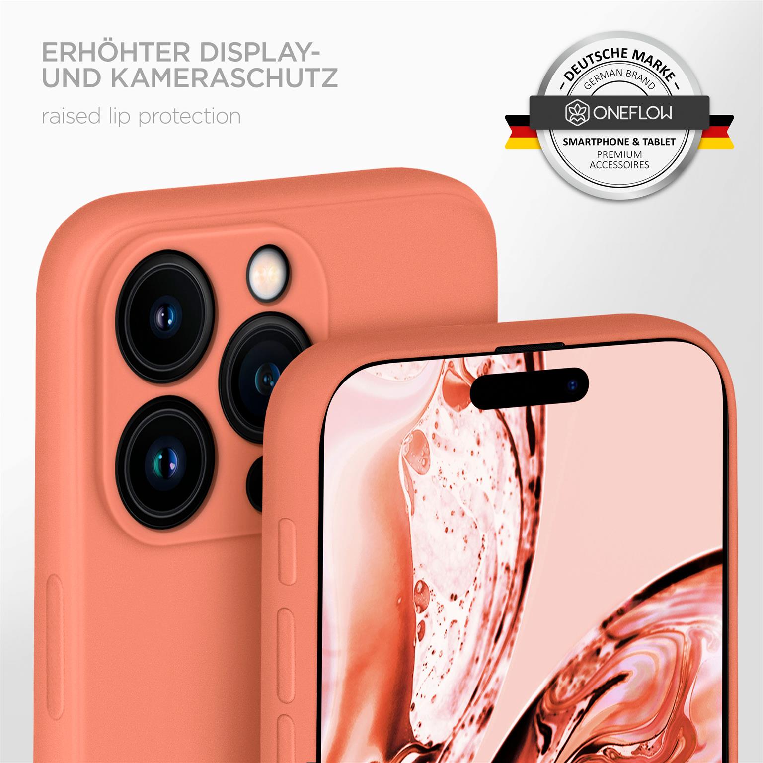 ONEFLOW Soft Case iPhone 16 Pro mit Kameraschutz – Weiteres Produktbild 4 ONEFLOW Soft Case iPhone 16 Pro mit Kameraschutz – Weiteres Produktbild 4