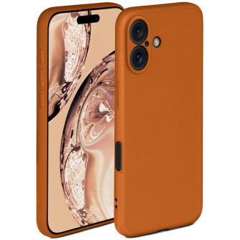 ONEFLOW ONEFLOW Soft Case iPhone 16 mit Kameraschutz – Sandstein