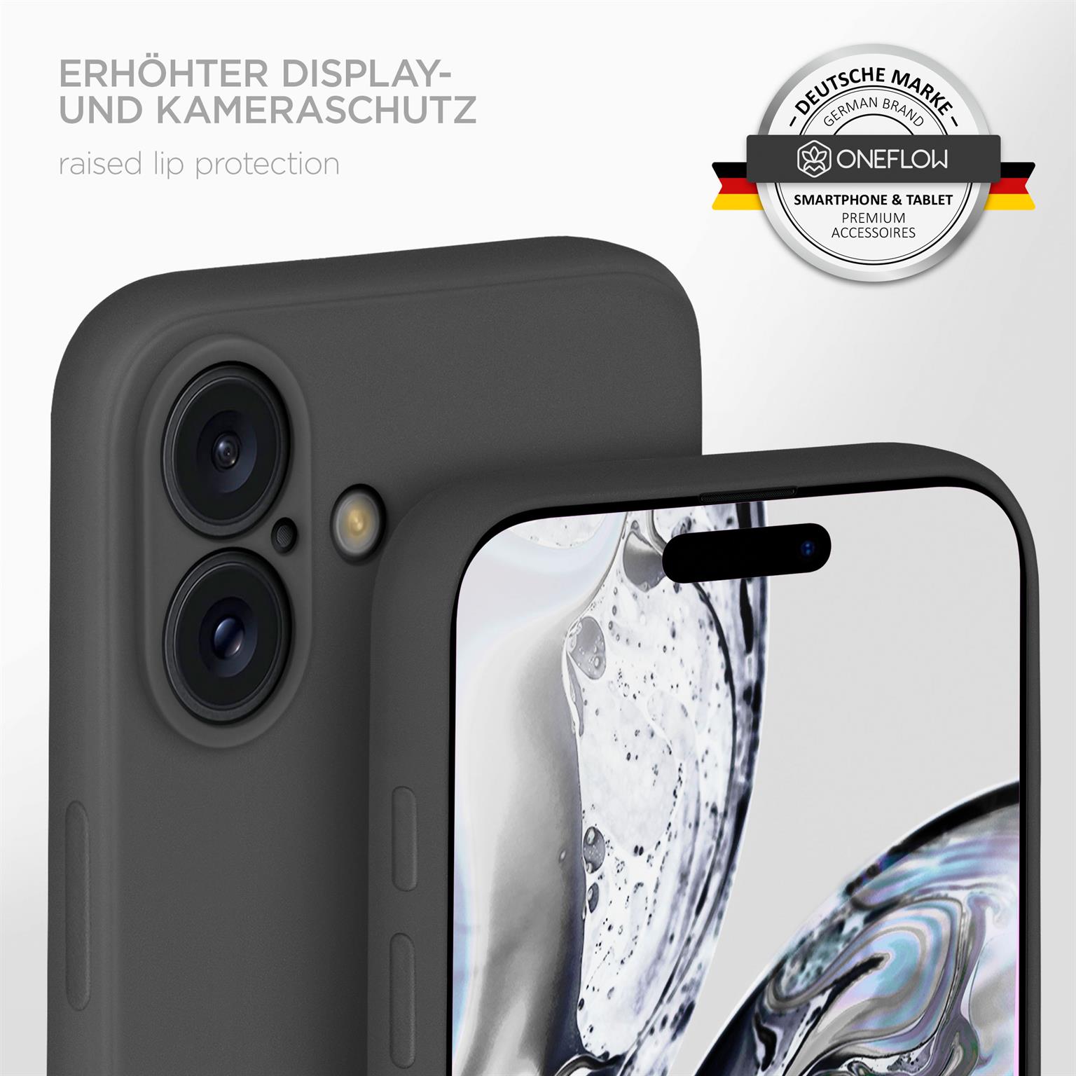 ONEFLOW Soft Case iPhone 16 mit Kameraschutz – Weiteres Produktbild 4