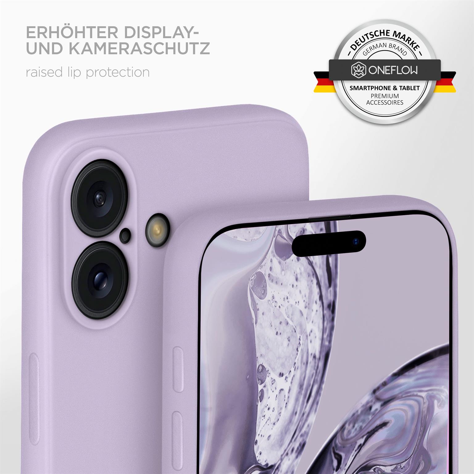 ONEFLOW Soft Case iPhone 16 mit Kameraschutz – Weiteres Produktbild 4