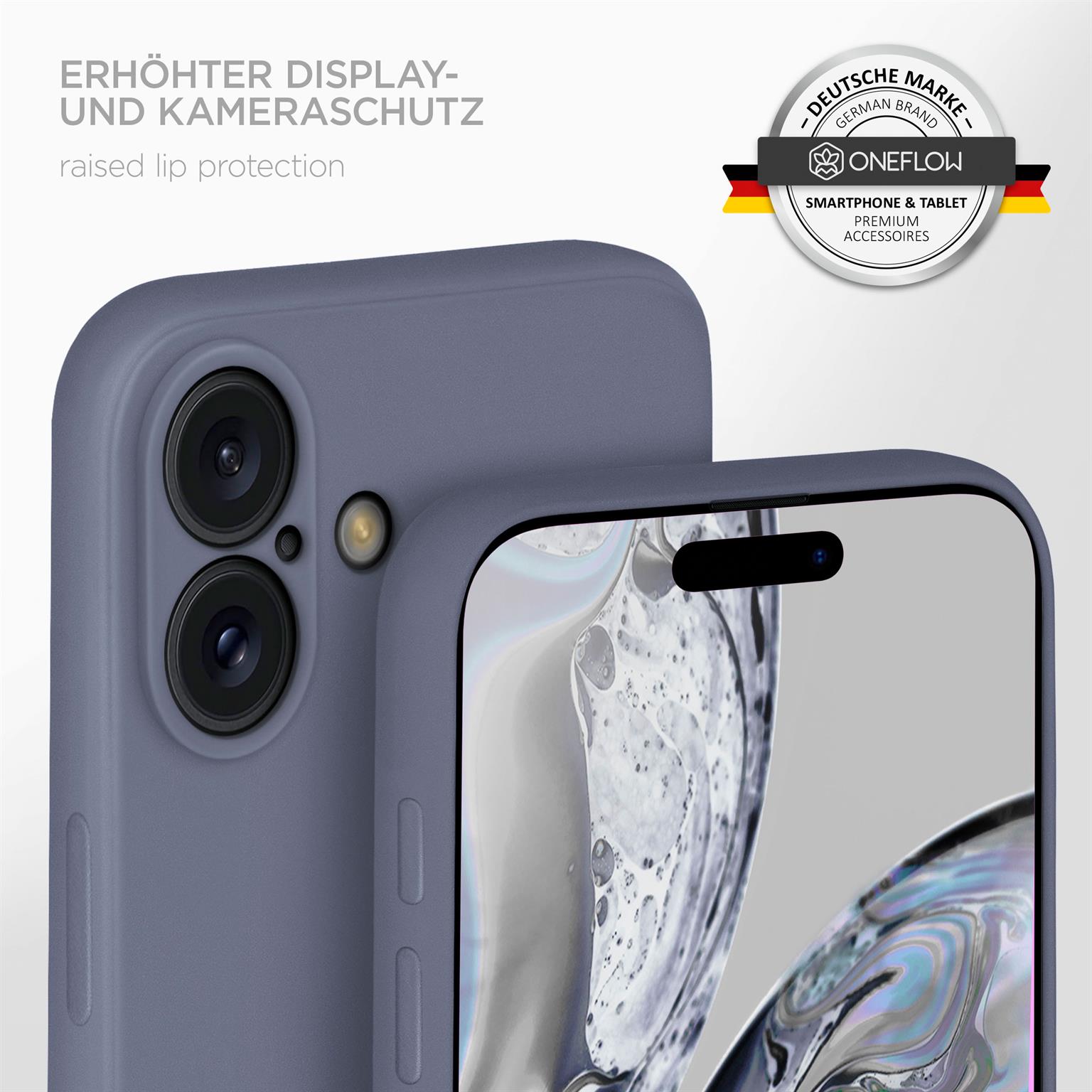 ONEFLOW Soft Case iPhone 16 mit Kameraschutz – Weiteres Produktbild 4