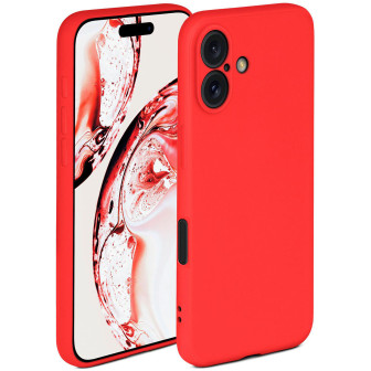 ONEFLOW Soft Case iPhone 16 mit Kameraschutz – Rubin ONEFLOW Soft Case iPhone 16 mit Kameraschutz – Rubin