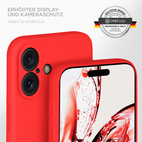 ONEFLOW Soft Case iPhone 16 mit Kameraschutz – Weiteres Produktbild 4