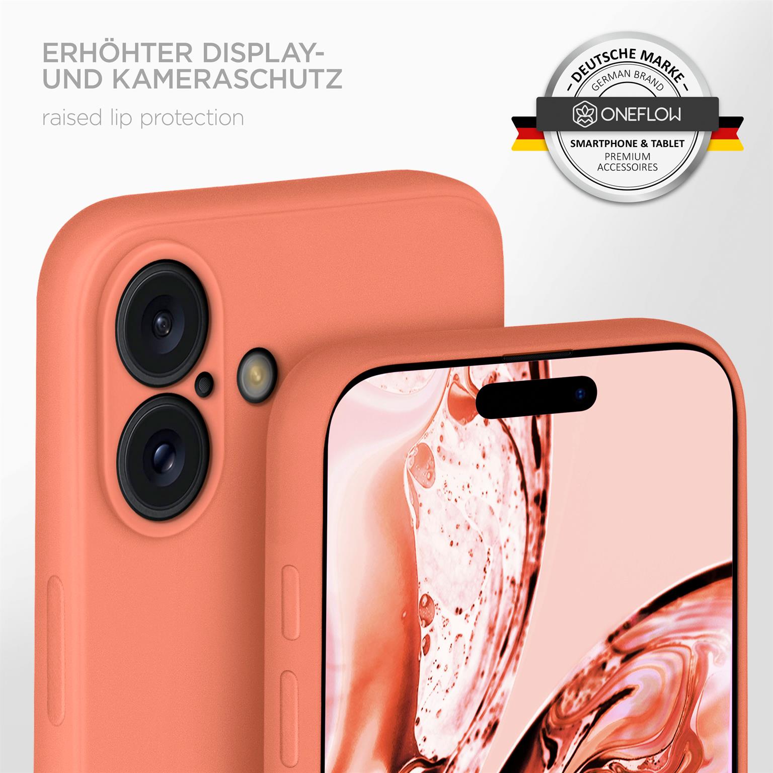 ONEFLOW Soft Case iPhone 16 mit Kameraschutz – Weiteres Produktbild 4 ONEFLOW Soft Case iPhone 16 mit Kameraschutz – Weiteres Produktbild 4
