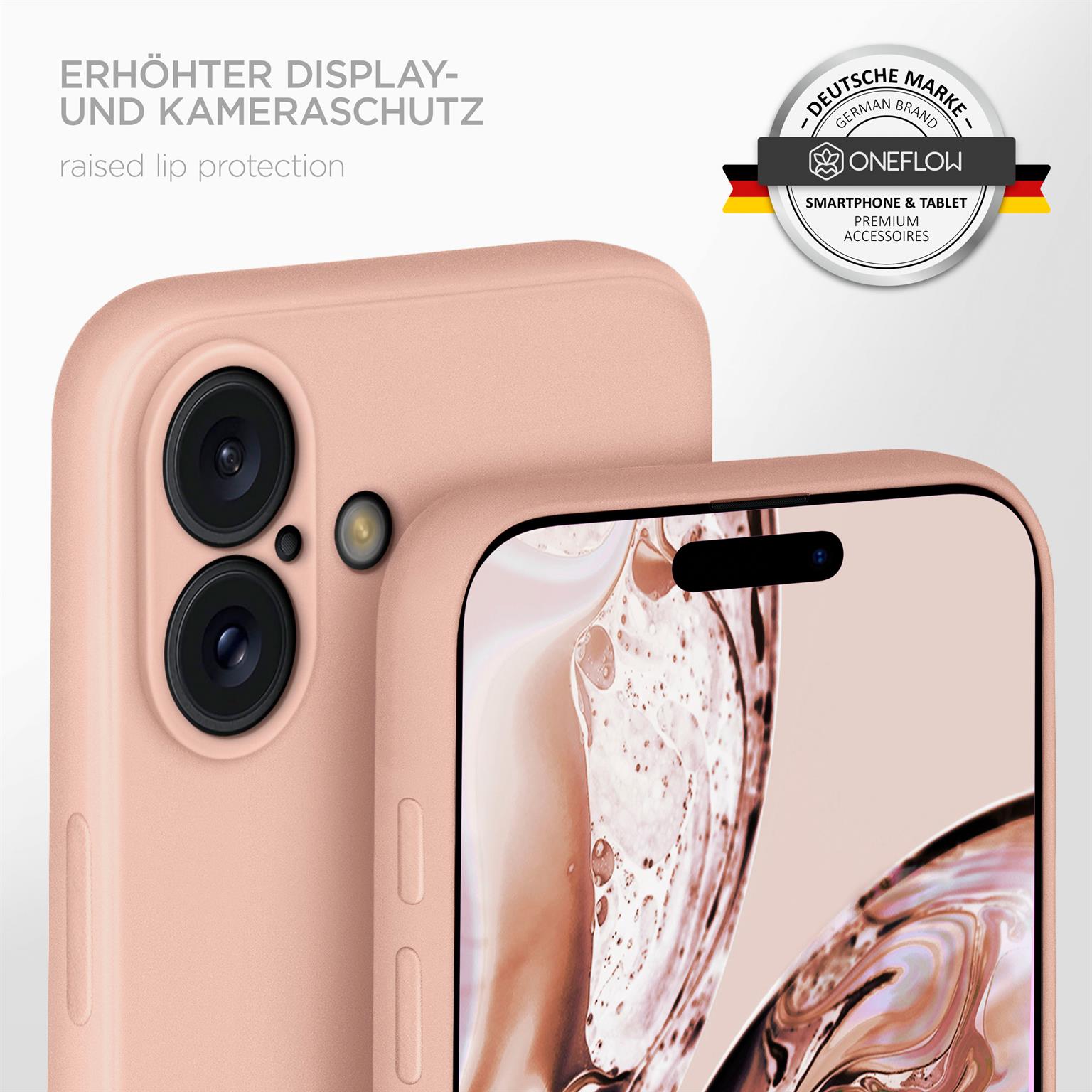 ONEFLOW Soft Case iPhone 16 mit Kameraschutz – Weiteres Produktbild 4 ONEFLOW Soft Case iPhone 16 mit Kameraschutz – Weiteres Produktbild 4