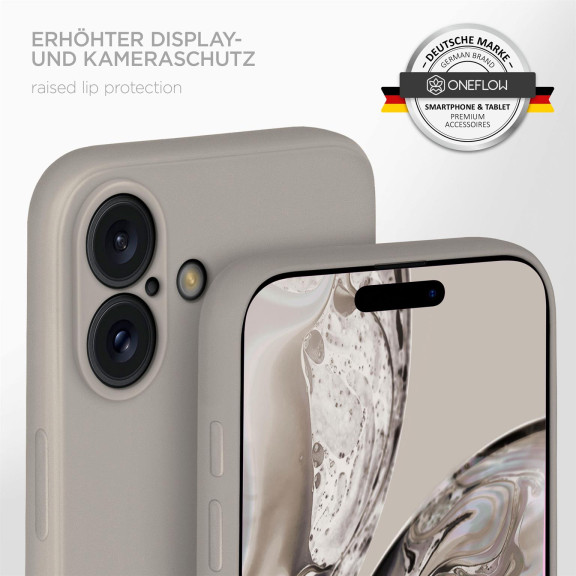 ONEFLOW Soft Case iPhone 16 mit Kameraschutz – Weiteres Produktbild 4 ONEFLOW Soft Case iPhone 16 mit Kameraschutz – Weiteres Produktbild 4