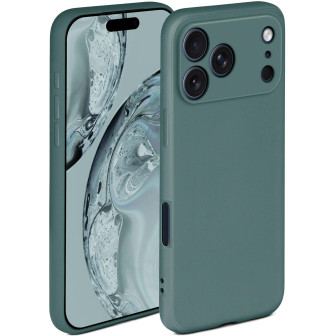 ONEFLOW Soft Case iPhone 17 Pro Max mit Kameraschutz – Petrol