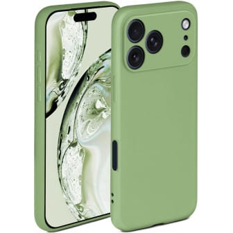 ONEFLOW Soft Case iPhone 17 Pro Max mit Kameraschutz – Bambusgrün ONEFLOW Soft Case iPhone 17 Pro Max mit Kameraschutz – Bambusgrün