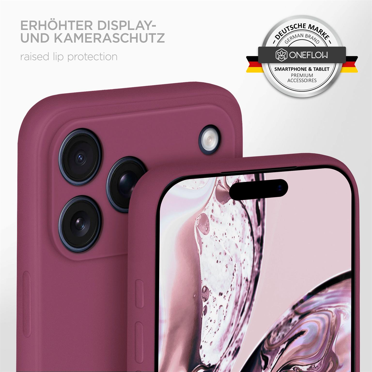 ONEFLOW Soft Case iPhone 17 Pro mit Kameraschutz – Weiteres Produktbild 4
