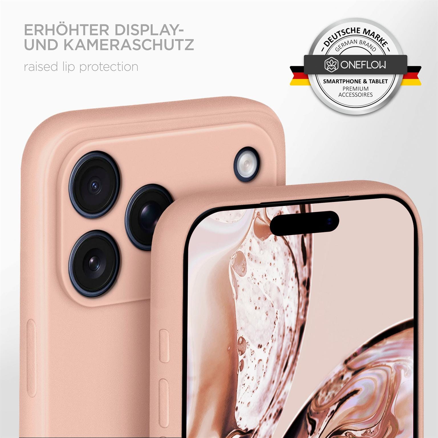 ONEFLOW Soft Case iPhone 17 Pro mit Kameraschutz – Weiteres Produktbild 4 ONEFLOW Soft Case iPhone 17 Pro mit Kameraschutz – Weiteres Produktbild 4