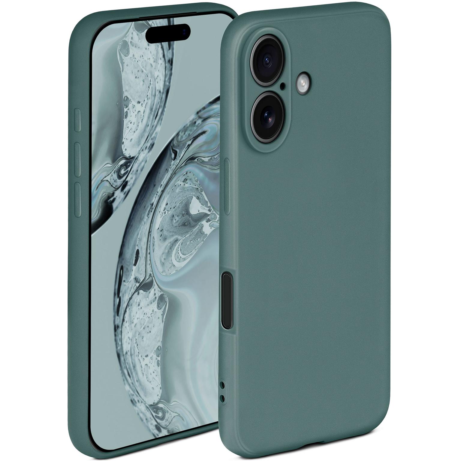 ONEFLOW Soft Case iPhone 17 mit Kameraschutz – Petrol