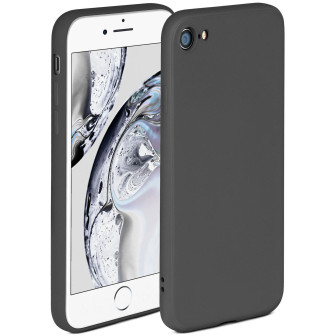 ONEFLOW ONEFLOW Soft Case iPhone 8 mit Kameraschutz – Anthrazit