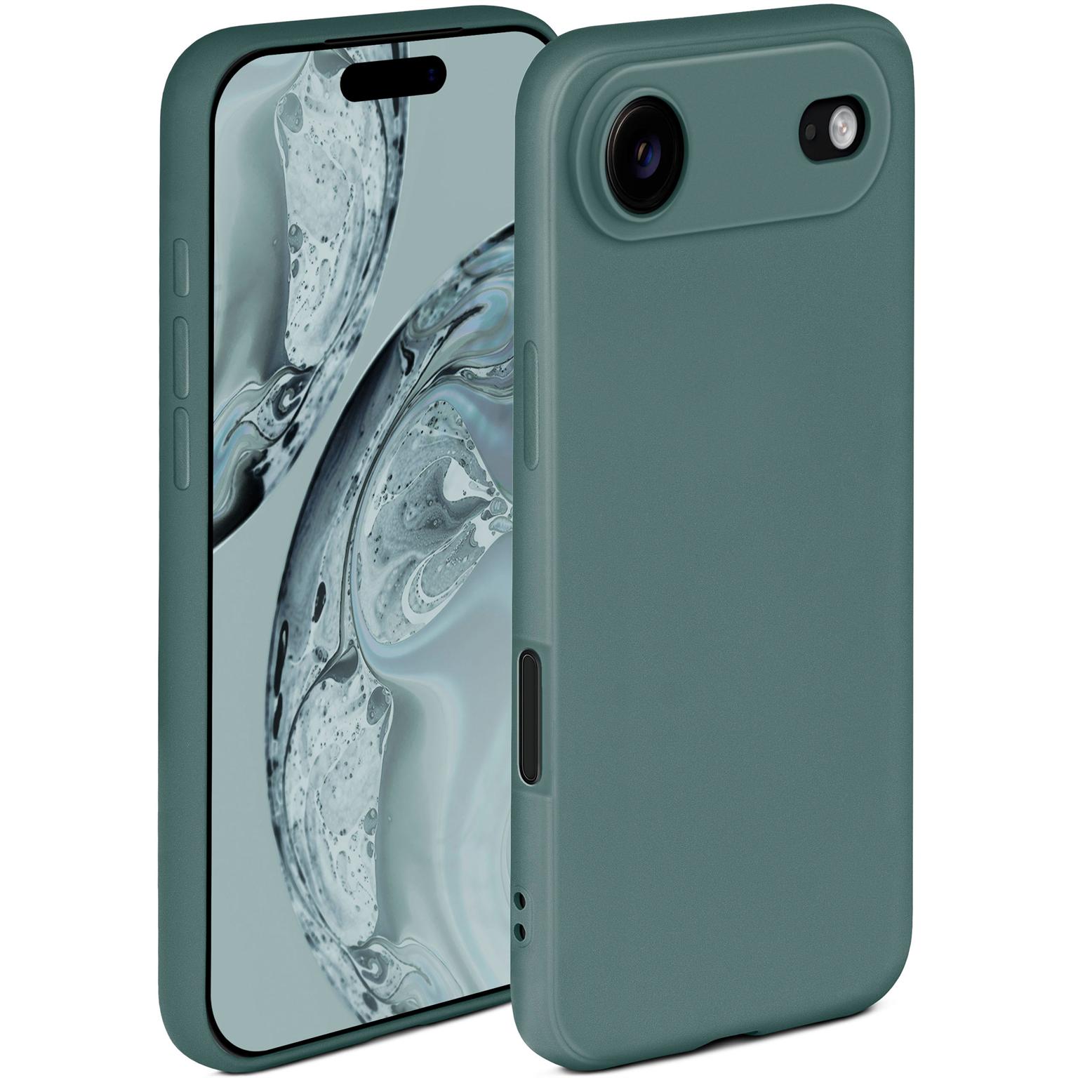 ONEFLOW Soft Case iPhone Air mit Kameraschutz – Petrol