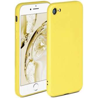 ONEFLOW ONEFLOW Soft Case iPhone SE (2022) mit Kameraschutz – Melonengelb