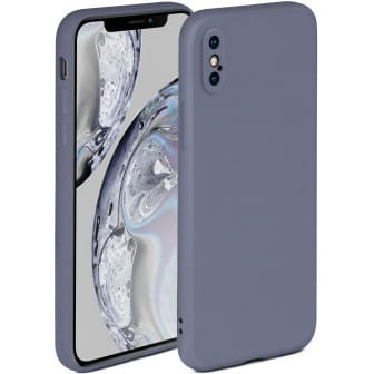 ONEFLOW Soft Case iPhone X mit Kameraschutz – Lavendelgrau ONEFLOW Soft Case iPhone X mit Kameraschutz – Lavendelgrau