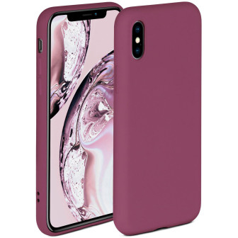 ONEFLOW Soft Case iPhone X mit Kameraschutz – Pflaume ONEFLOW Soft Case iPhone X mit Kameraschutz – Pflaume