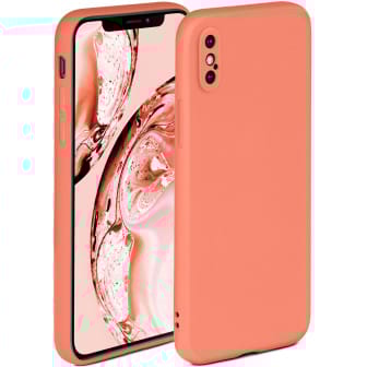 ONEFLOW Soft Case iPhone X mit Kameraschutz – Papaya ONEFLOW Soft Case iPhone X mit Kameraschutz – Papaya