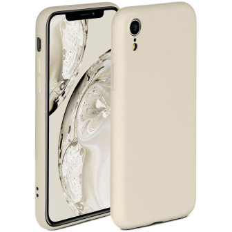 ONEFLOW ONEFLOW Soft Case iPhone XR mit Kameraschutz – Creme