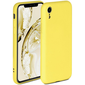 ONEFLOW ONEFLOW Soft Case iPhone XR mit Kameraschutz – Melonengelb