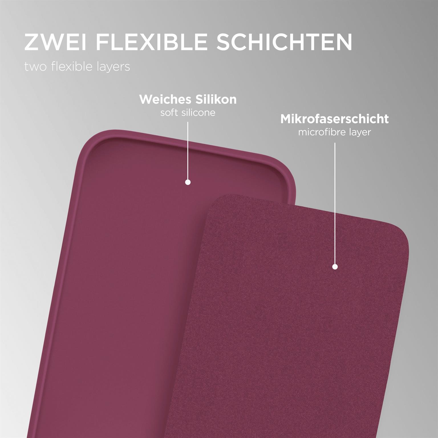 ONEFLOW Soft Case iPhone XR mit Kameraschutz – Weiteres Produktbild 3