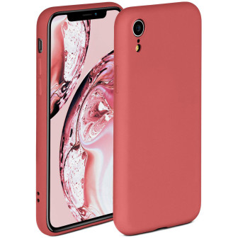 ONEFLOW ONEFLOW Soft Case iPhone XR mit Kameraschutz – Sonnenuntergangsrot