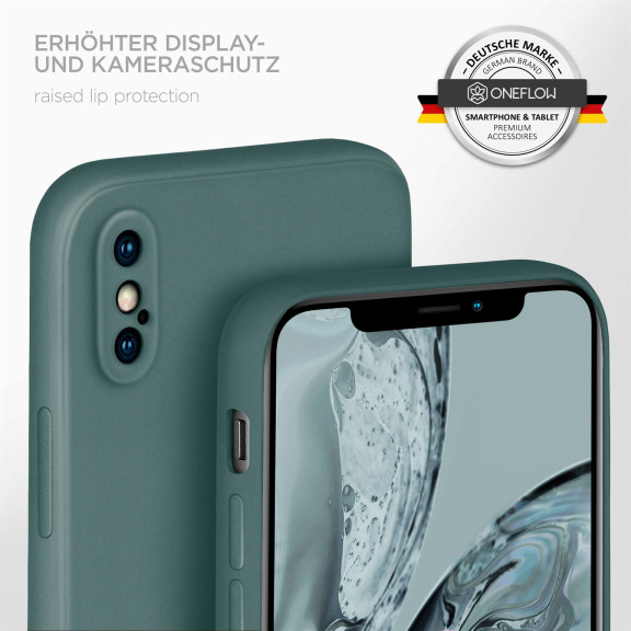 ONEFLOW Soft Case iPhone XS mit Kameraschutz – Weiteres Produktbild 4