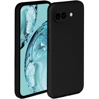 ONEFLOW Soft Case Google Pixel 10a mit Kameraschutz – Onyx Schwarz