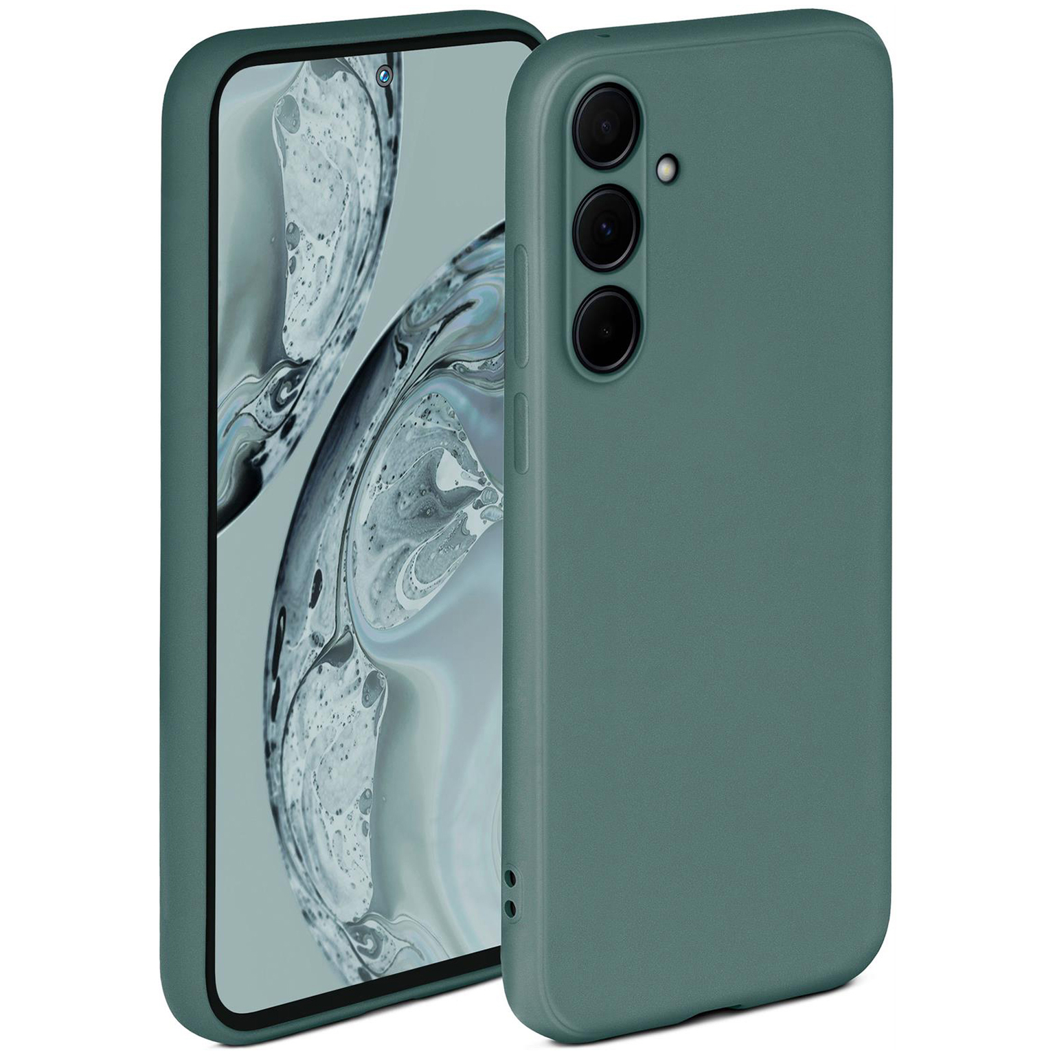 ONEFLOW Soft Case Samsung Galaxy A35 5G mit Kameraschutz – Petrol