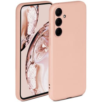 ONEFLOW ONEFLOW Soft Case Samsung Galaxy A35 5G mit Kameraschutz – Sand Rosé