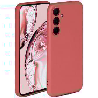 ONEFLOW ONEFLOW Soft Case Samsung Galaxy A35 5G mit Kameraschutz – Sonnenuntergangsrot