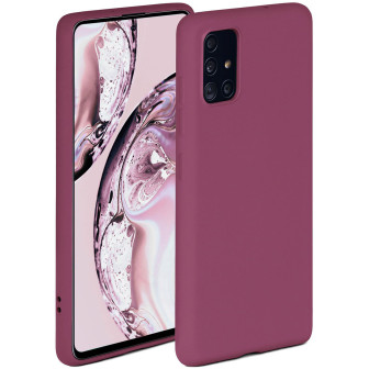 ONEFLOW Soft Case Samsung Galaxy A51 mit Kameraschutz – Pflaume ONEFLOW Soft Case Samsung Galaxy A51 mit Kameraschutz – Pflaume
